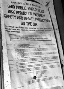 ohio public employment risk notice found urban exploring