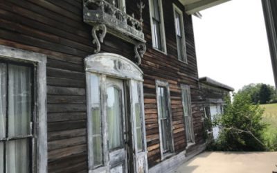 Creepy Abandoned Farmhouse | Front door wide open | Ohio Urbex