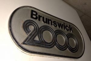 brunswick 200 sign from bowlero lanes in dayton