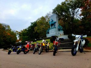 2018 halloween supermoto grom ride patterson monument