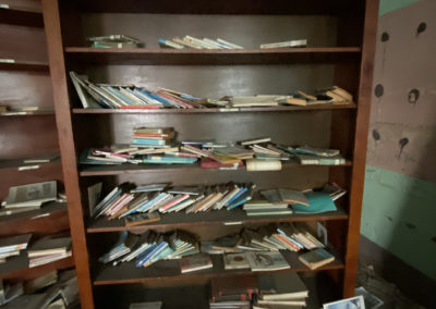 abandoned library pittsburgh shelf