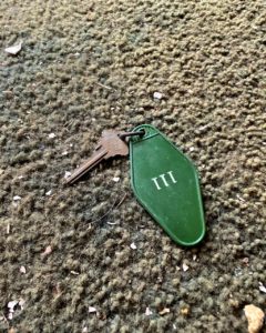 victorian style house abandoned room key