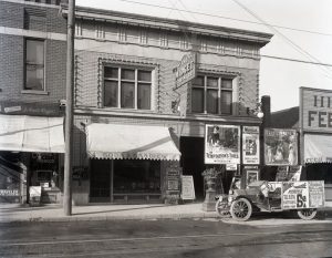 midget theater front right vintage car dayton ohio