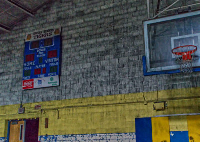 abandoned scoreboard