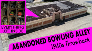 abandoned 1940 bowling alley