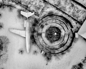 abandoned-airplane-graveyard-in-the-snow-aerial