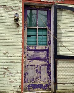 purple-door-paint-pealing