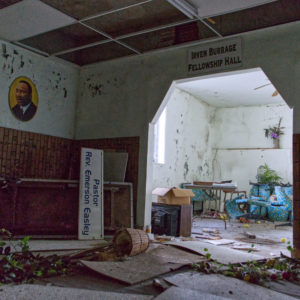 abandoned fellowship hall in dayton