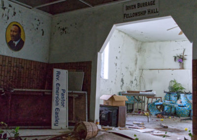 abandoned fellowship hall in dayton