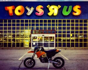 abandoned-toysrus-ohio-motorycle-in-front