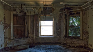 abandoned mansion windows