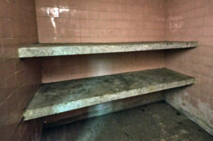 abandoned Legnica hospital morgue body storage poland