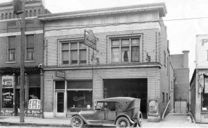 midget theater front vintage car dayton ohio