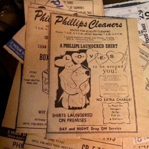 phillips cleaners 1963 newspaper ad loves